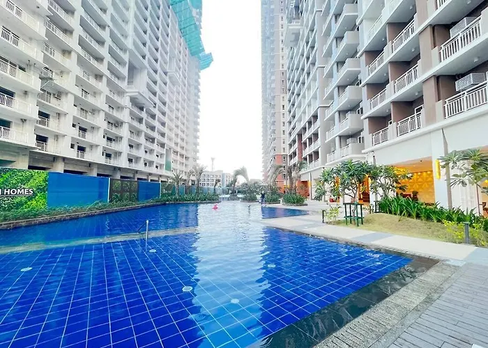 Hotel Location And Spacious 1br W/ Wi-fi At Brixton Place, Pasig *